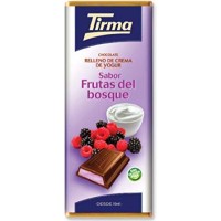 Tirma - Chocolate Sabor Frutas de Bosque Milchschokolade Beerencremefüllung 200g produziert auf Gran Canaria