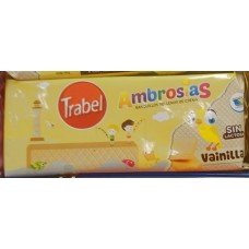 Trabel - Ambrosias de Vainilla Waffeln mit Vanillecreme 150g produziert auf Gran Canaria