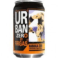 Urban by Firgas Naranja y Mandarina Zero Orange-Mandarinen-Limonade zuckerfrei 330ml Dose produziert auf Gran Canaria