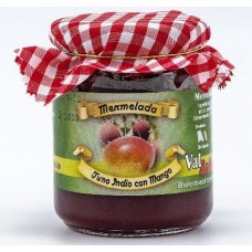 Valsabor - Mermelada de Tuno Indio con Mango Kaktus-Mango-Marmelade Glas 250g produziert auf Gran Canaria