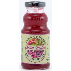 Valsabor - Zumo de Tuno Indio Canario Kaktusfeigen-Saft Flasche 200ml produziert auf Gran Canaria