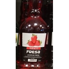 Yaracuy - Fresa Liquor de Fresa Erdbeer-Likör 18% Vol. 700ml produziert auf Gran Canaria