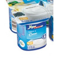 Yugui - Spar Yogur Sabor a Coco Kokos 125g Becher produziert auf Teneriffa (Kühlware)