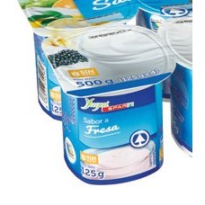 Yugui - Spar Yogur Sabor a Fresa Erdbeer 125g Becher produziert auf Teneriffa (Kühlware)