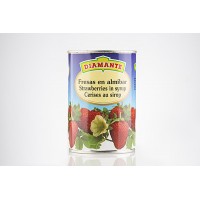 Diamante - Fresas en almibar Erdbeeren im Eigensaft Konservendose 500g von Gran Canaria