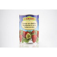 Diamante - Fresas en almibar Erdbeeren im Eigensaft Konservendose 500g von Gran Canaria