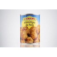 Diamante - Albondigas de Pollo Hünchen-Hackfleischbällchen Konservendose 400g produziert auf Gran Canaria