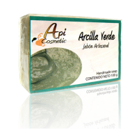 Valsabor - Jabon Artesanal de Arcilla Verde Seife Grüne Tonerde 100g produziert auf Gran Canaria