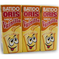 Oris - Leche Sabor Vainilla Vanille-Milch 3x200ml Tetrapack produziert auf Teneriffa